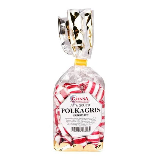 Polkagris (Peppermint) hard Candkem 200g