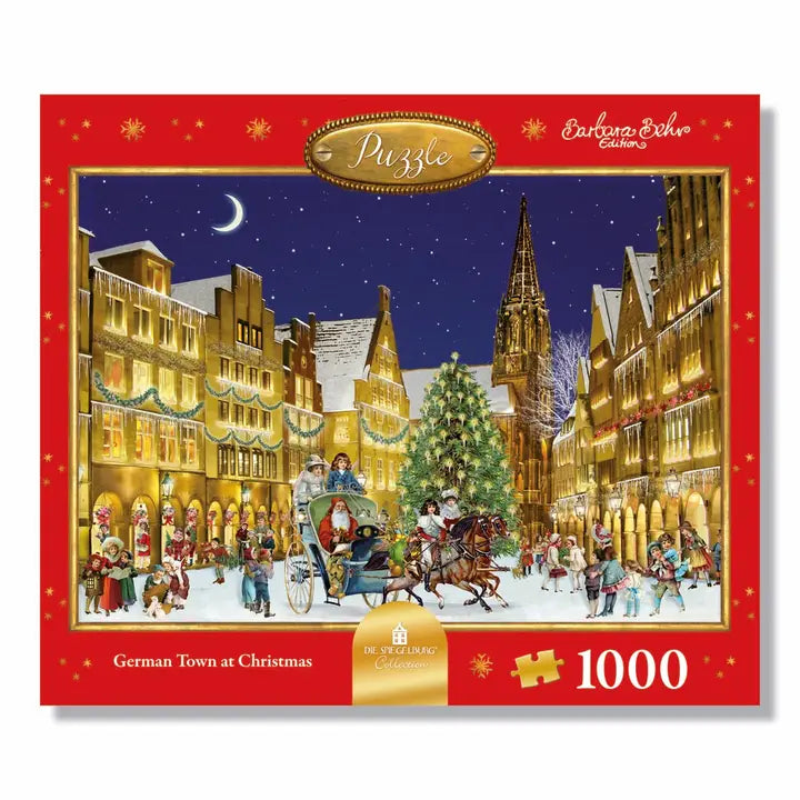 The German Town at Christmas Jigsaw Puzzle
