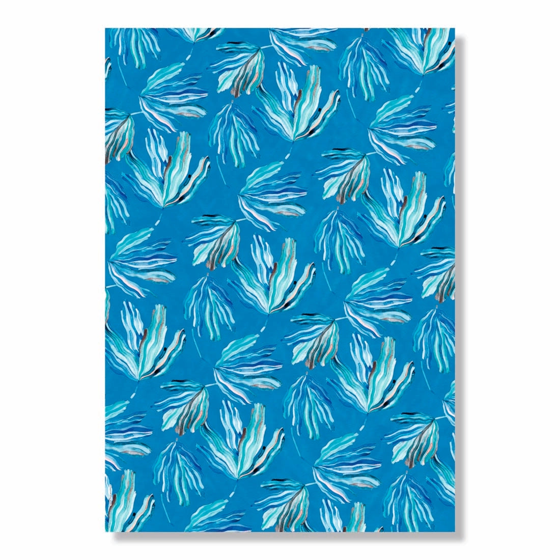 I Love Blue Wrapping Paper Book