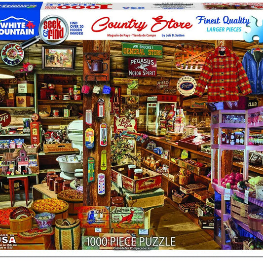 24x30" Country Store - 1000 Piece Jigsaw Puzzle