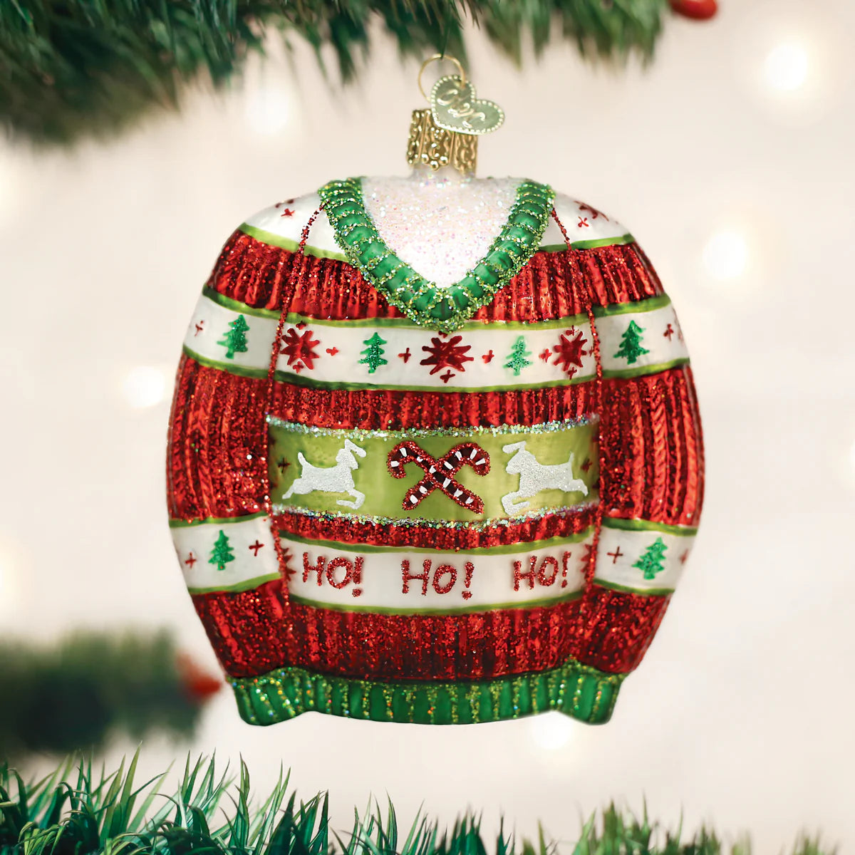 4" Christmas Sweater Ornament