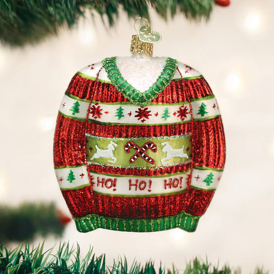 4" Christmas Sweater Ornament