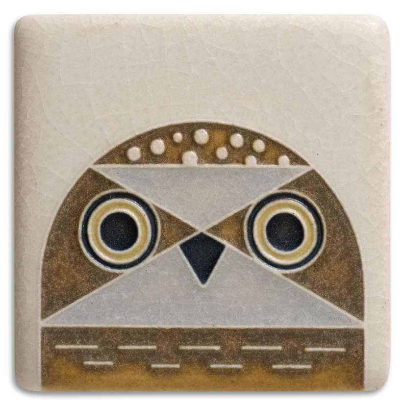 3x3 Owlet- Bone