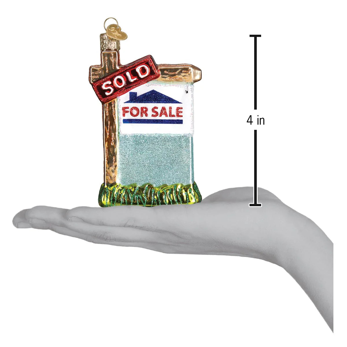 4" Realty Sign Ornament