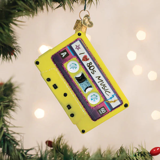 4" I Love the 80's Ornament