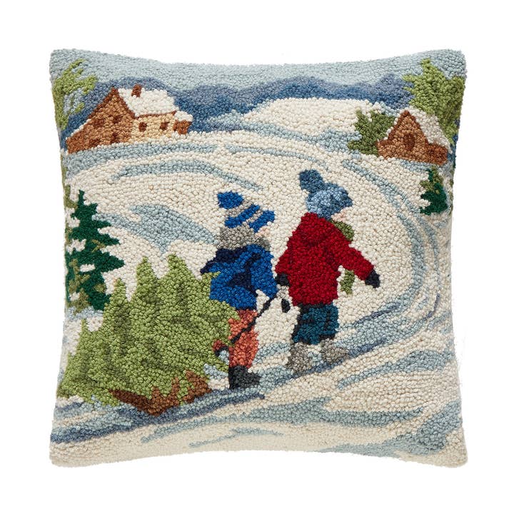 KIDS CHRISTMAS TREE Hook Pillow