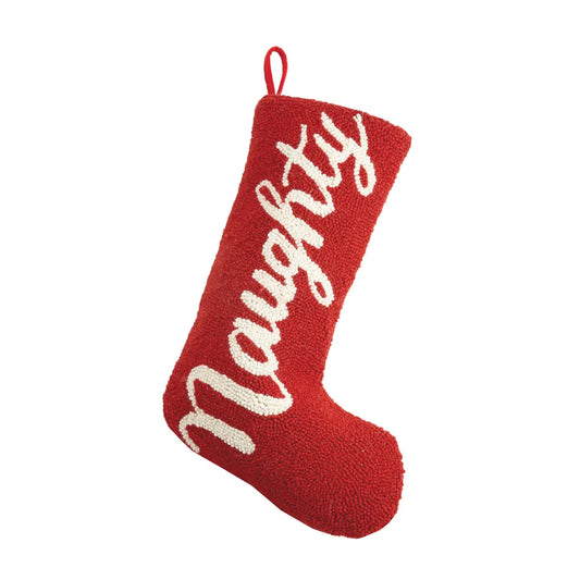 Naughty Hook Stocking