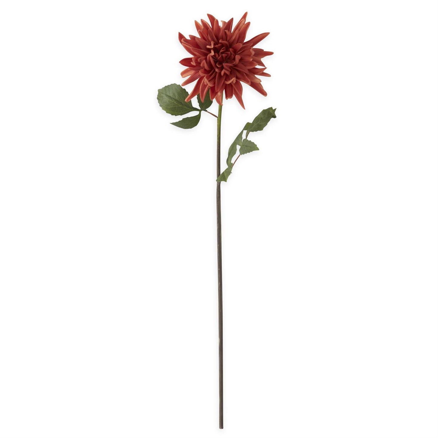 28.25 Inch Orange Real Touch Dahlia Stem