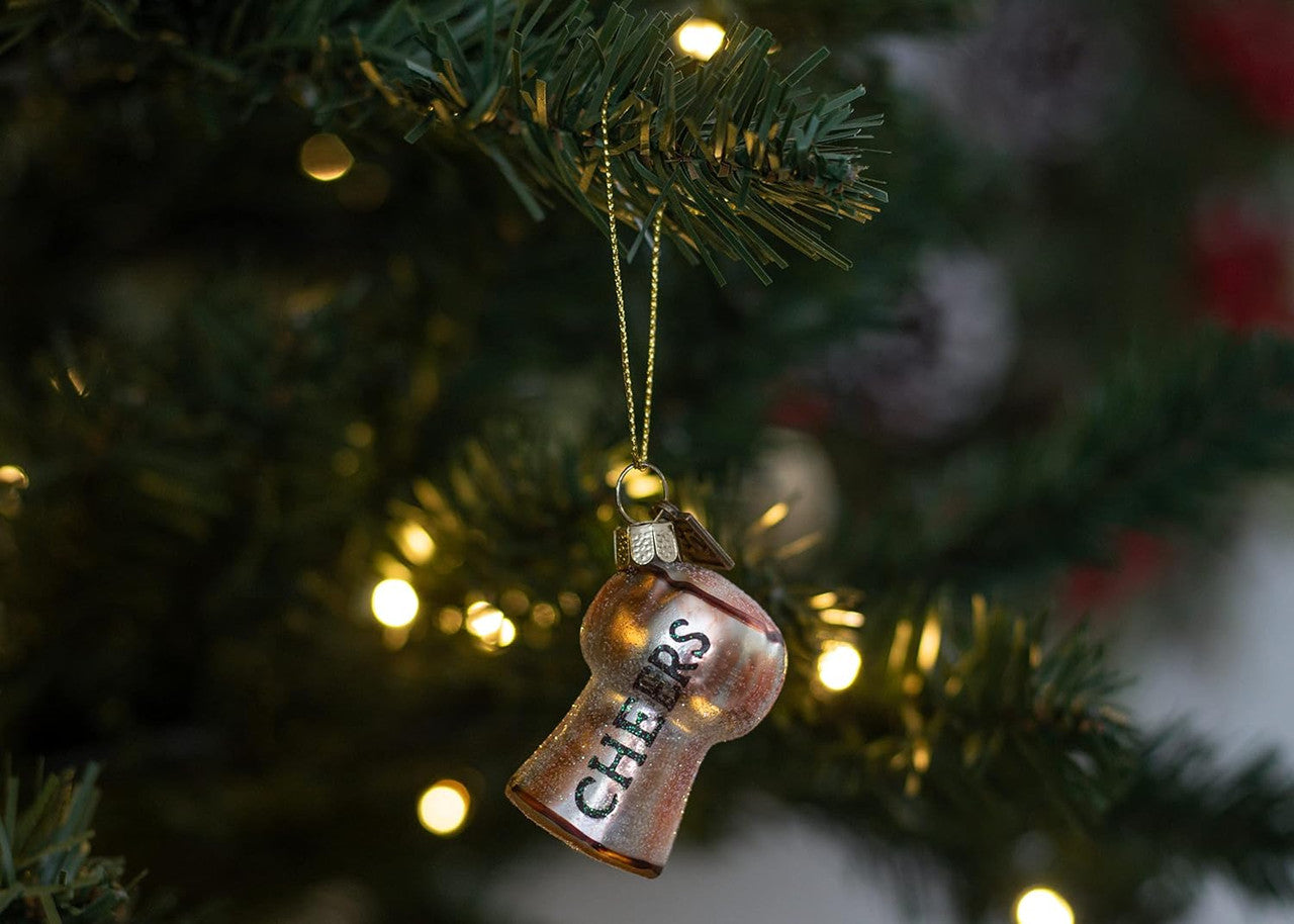 Cheers Cork Ornament