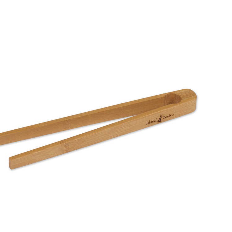 9" Natural Toast Tongs