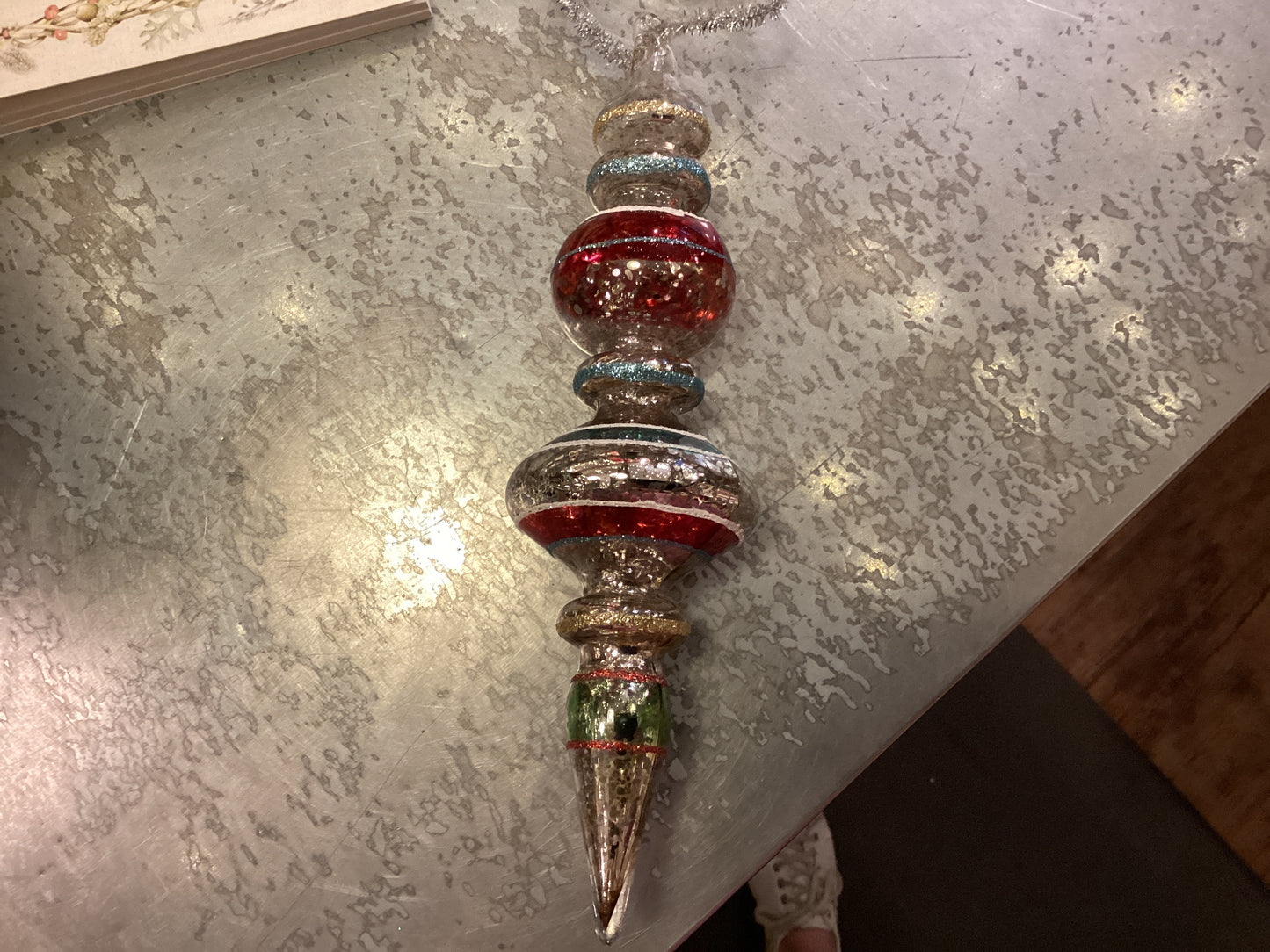9.75" Finial Ornament