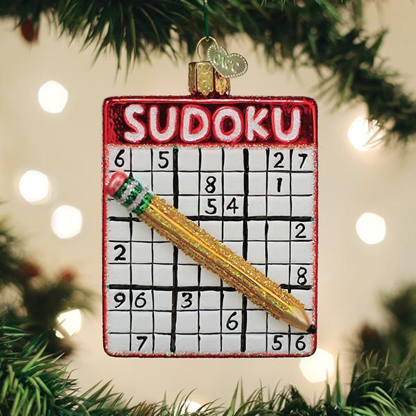 3.5" Sudoku Ornament