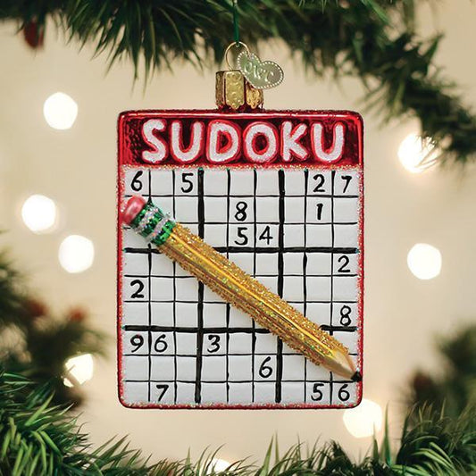3.5" Sudoku Ornament