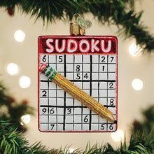 Load image into Gallery viewer, 3.5" Sudoku Ornament
