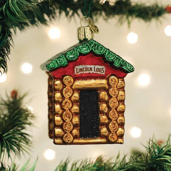 3.5" Lincoln Logs Ornament