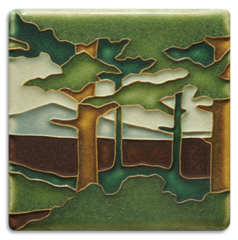 4x4 Pine Landscape Mountain (SPRING)