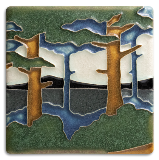 4X4 Pine Landscape Valley (Summer)