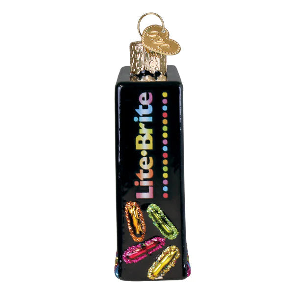 3.25" Lite Brite Box Ornament