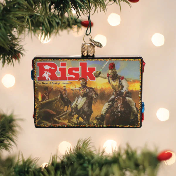 3.75" Risk Ornament