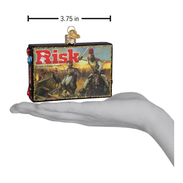 3.75" Risk Ornament