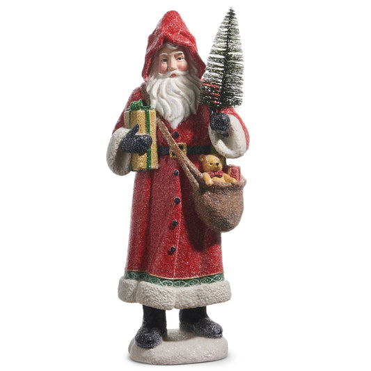 15.5" Red Santa with Bag