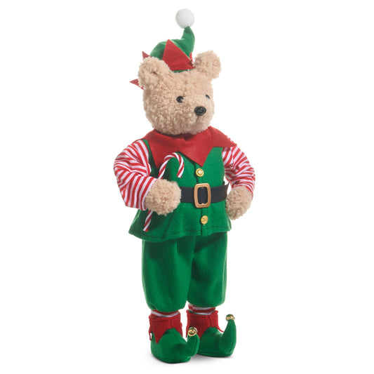18.5" Bear in Elf Outfit