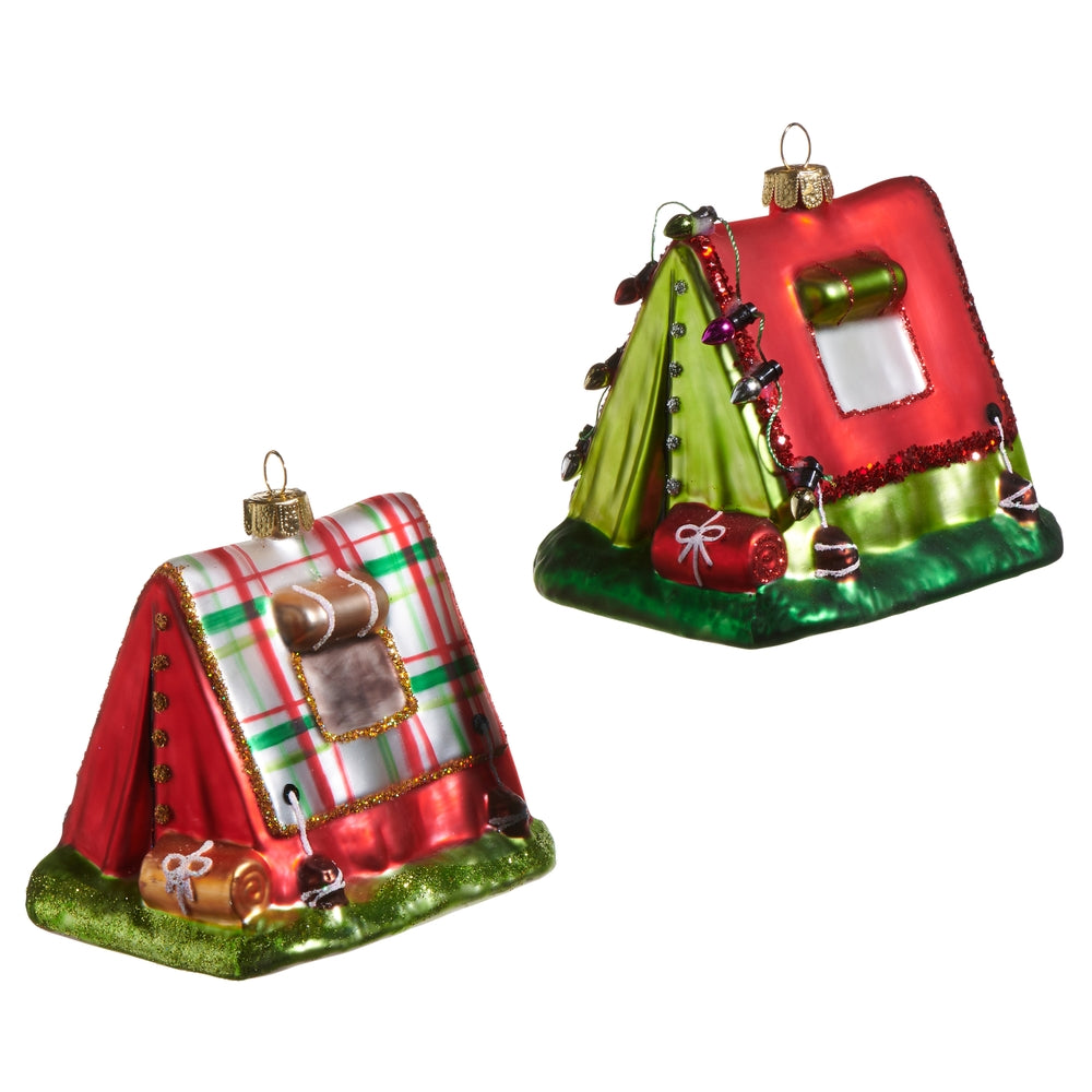 Holiday Pup Tent Ornament