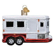 Load image into Gallery viewer, 4" Horse Trailer Ornament
