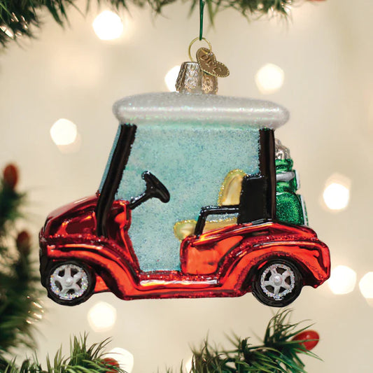4" Golf Cart Ornament