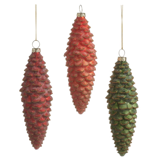 5.75" Bright Pinecone Ornament