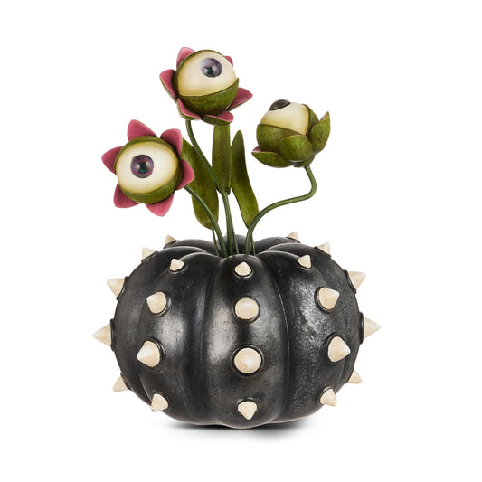 11" Eyeball Plant in Pumpkin