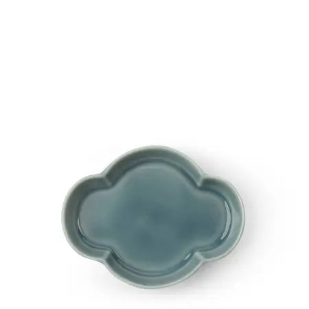 Sauce Dish 3.75" x 3" Smoky Blue Cloud