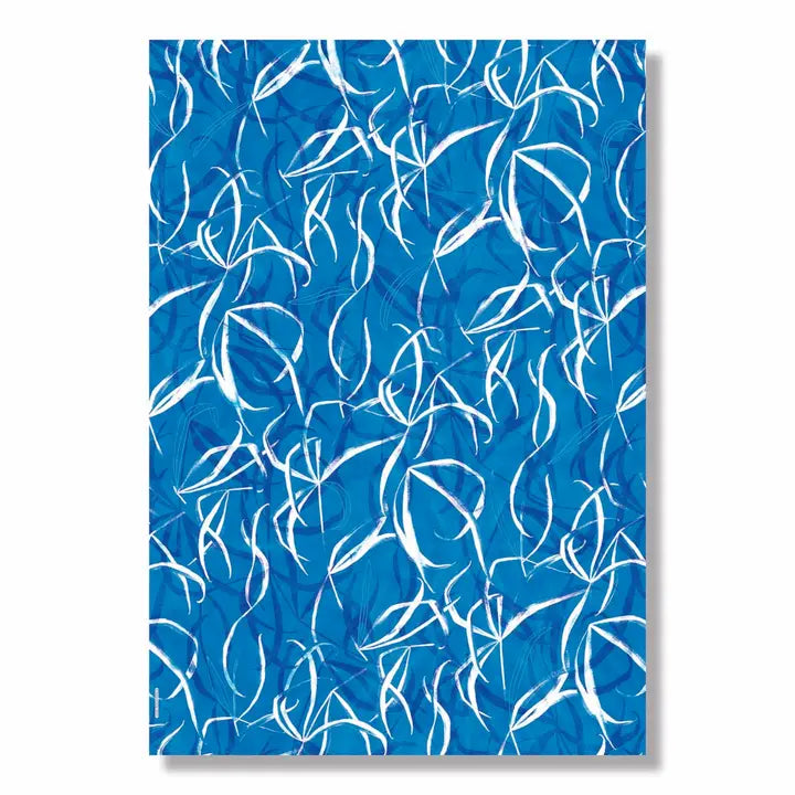 I Love Blue Wrapping Paper Book