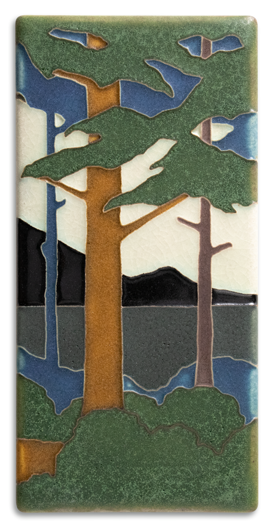 4X8 Pine Landscape, Summer (Vertical)