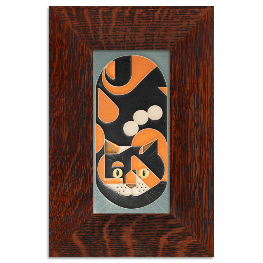 4x8 Calico Cat, Storm Blue