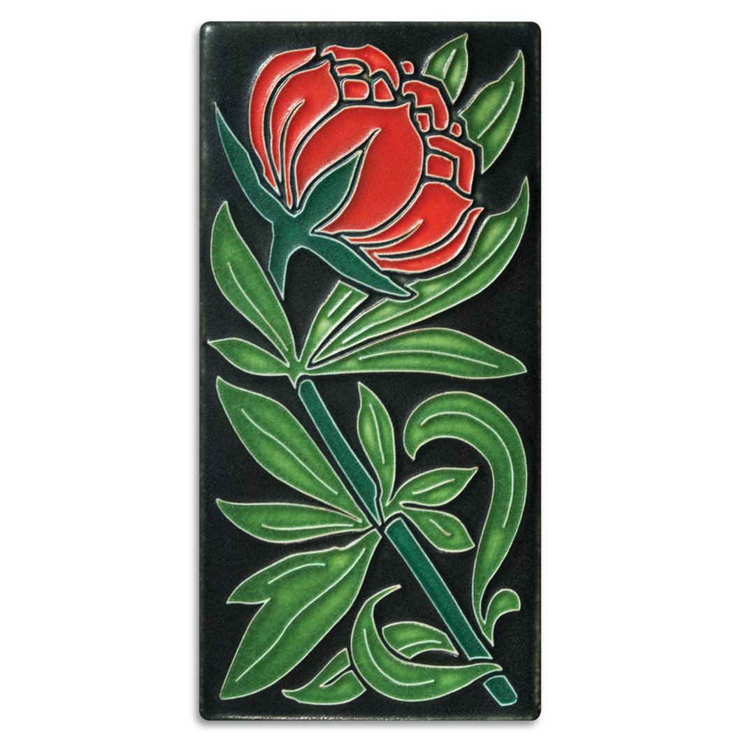 4x8 Peony - Red