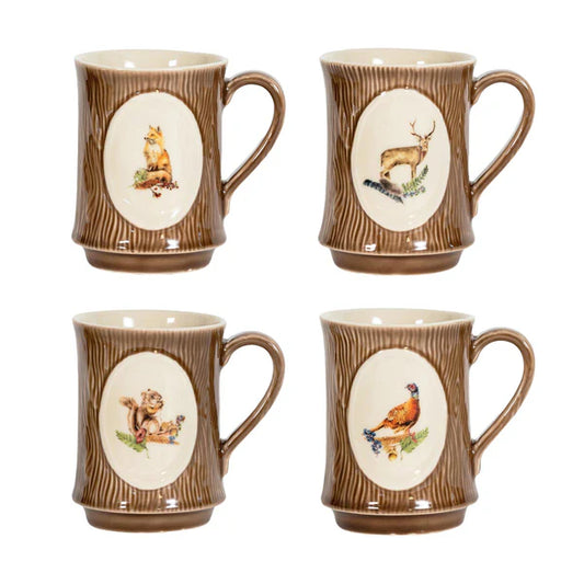Forest Walk Animal Mugs
