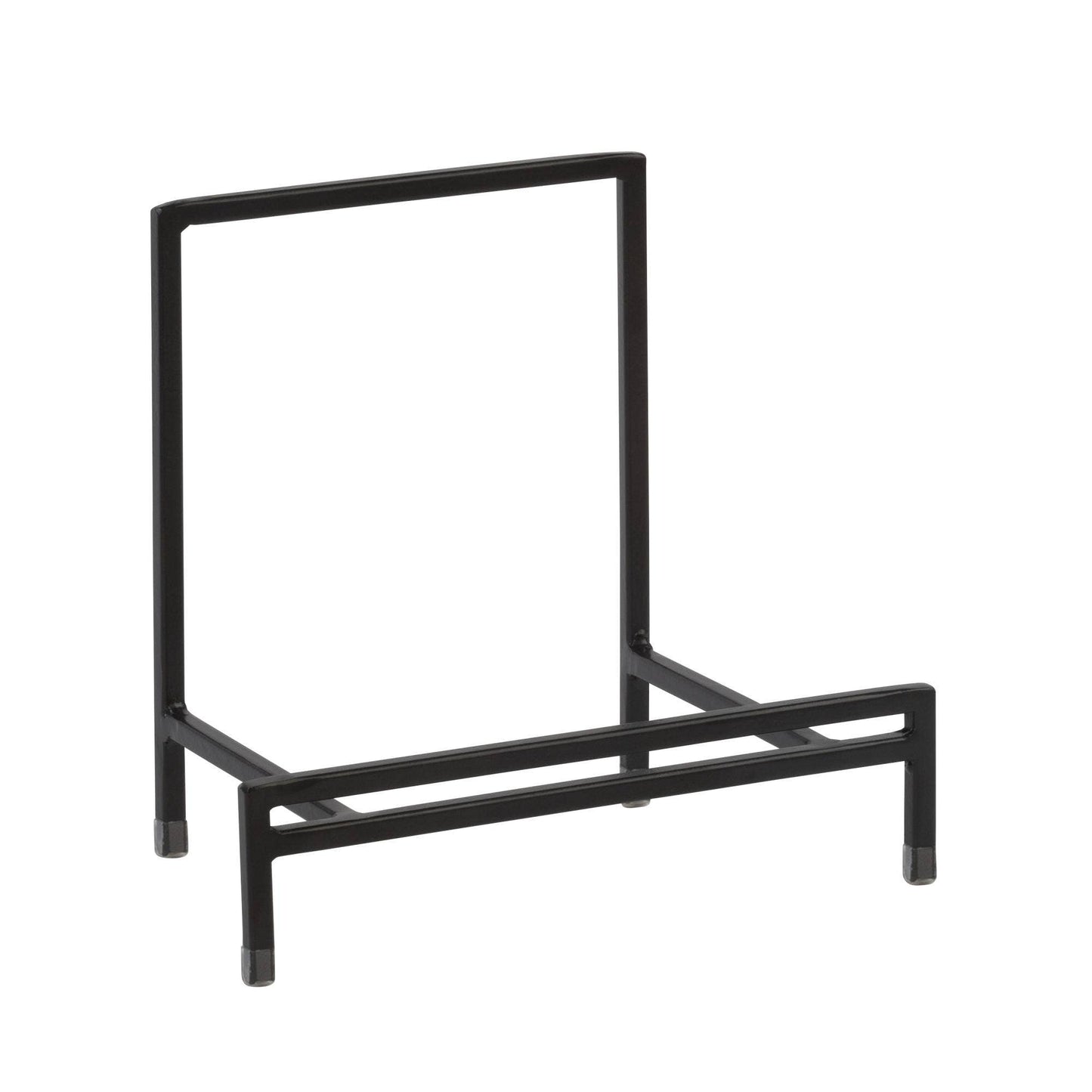Straight Edge Platter and Bowl Stands: Black / Short Bowl Stand