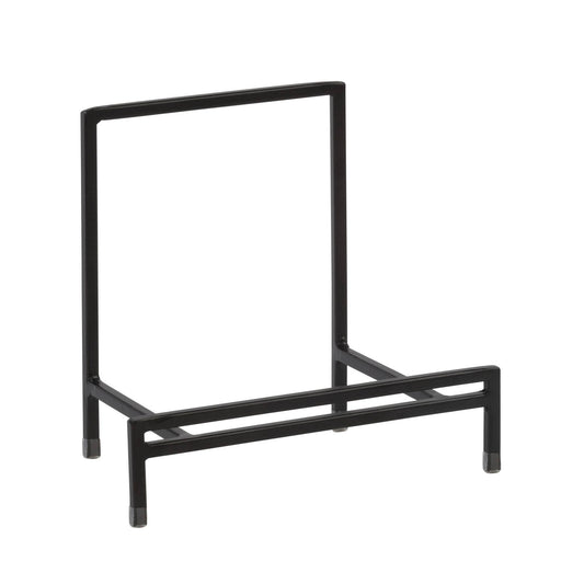 Straight Edge Platter and Bowl Stands: Black / Short Bowl Stand