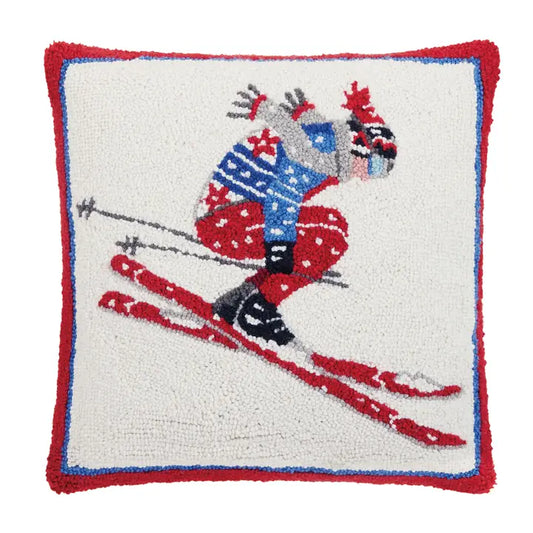 Ski Jumper Hook Pillow - Mary Lake Thompson