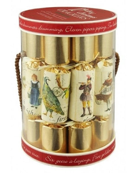 12x10 12 Days of Christmas Party Crackers