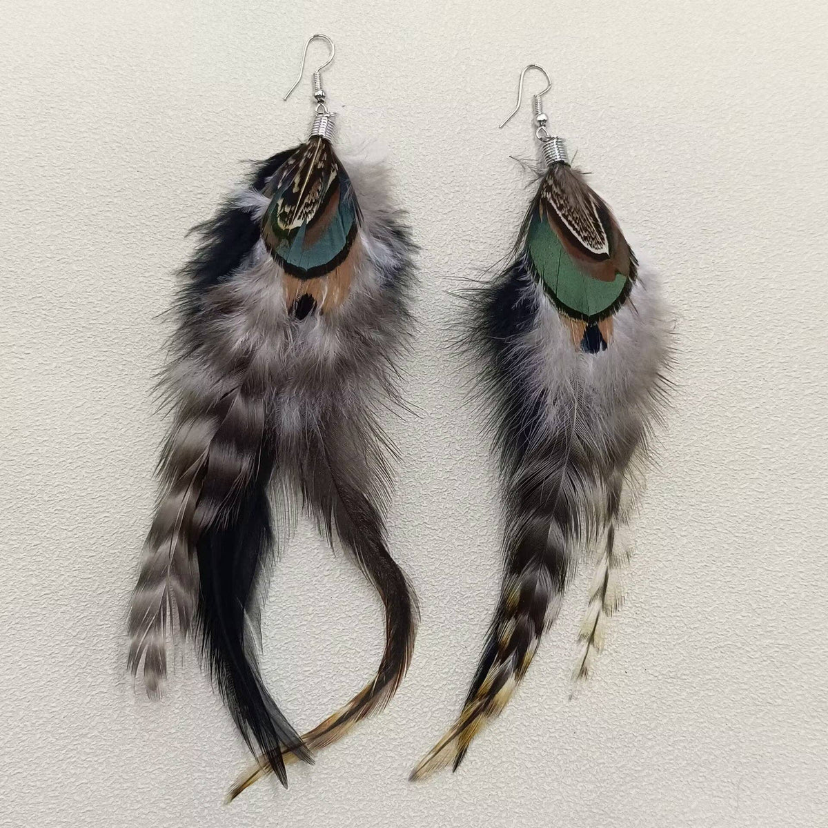 Feather Dangle Earrings