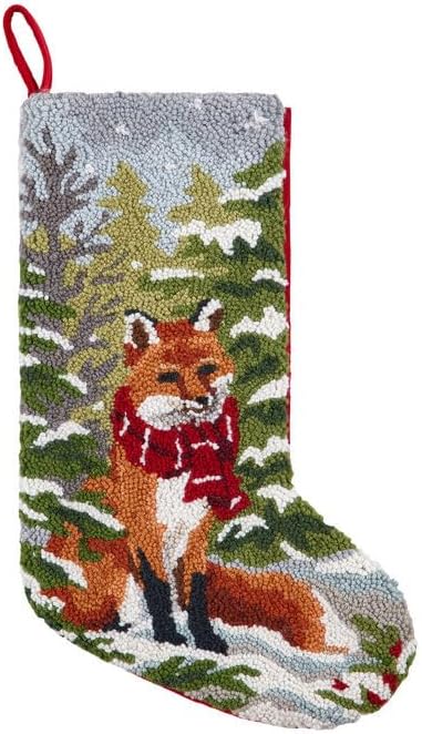 20" Snow Fox Stocking