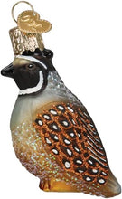 Load image into Gallery viewer, Quail Ornament
