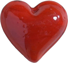Load image into Gallery viewer, Glass Heart, Red

