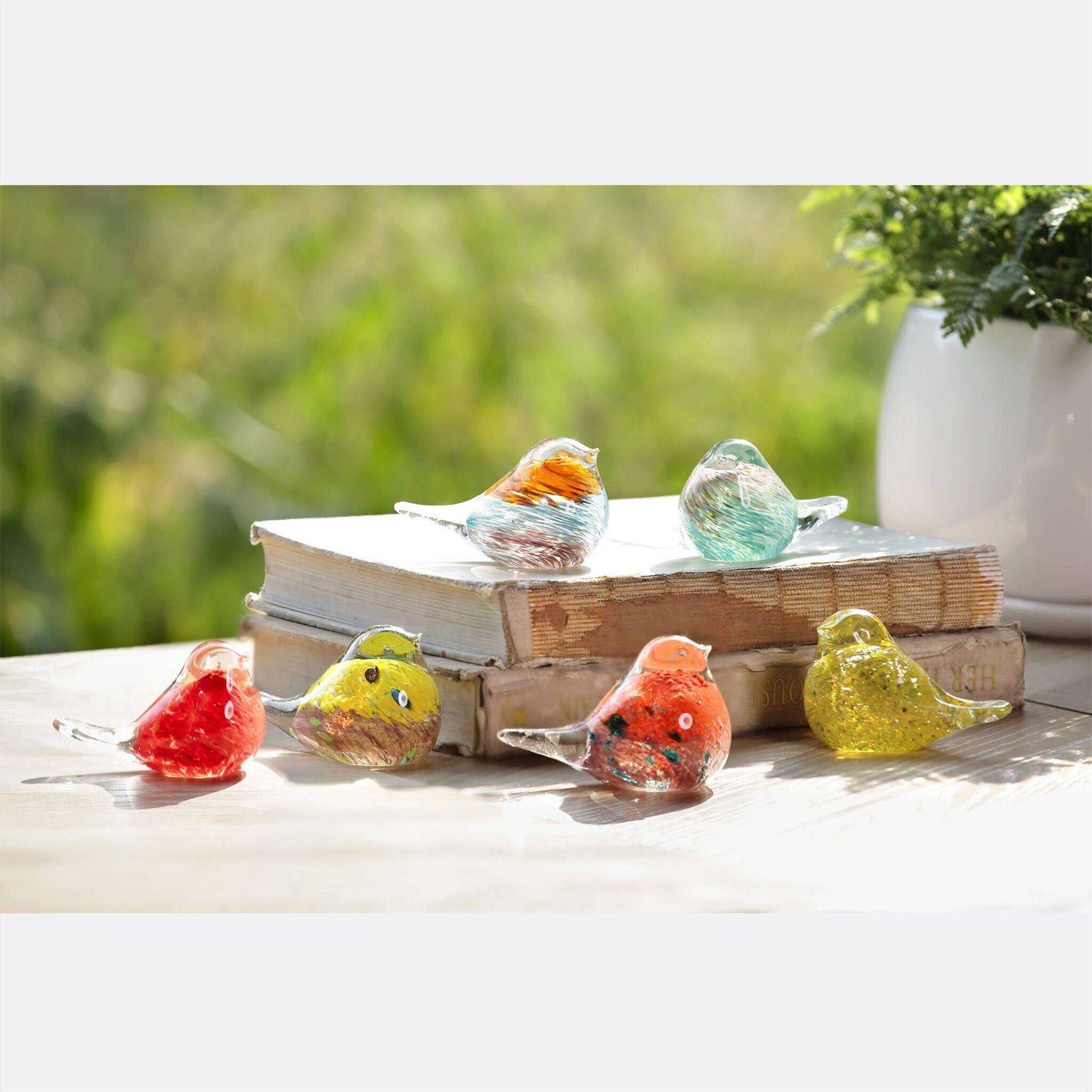Mini Glass Birds