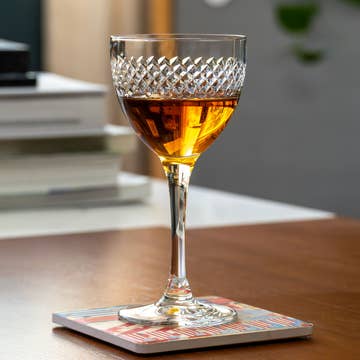 4.5oz Diamond Nick & Nora Cocktail Glass