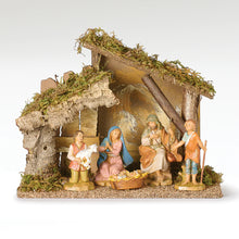 Load image into Gallery viewer, Nativity Set with Stable -5 Piece
