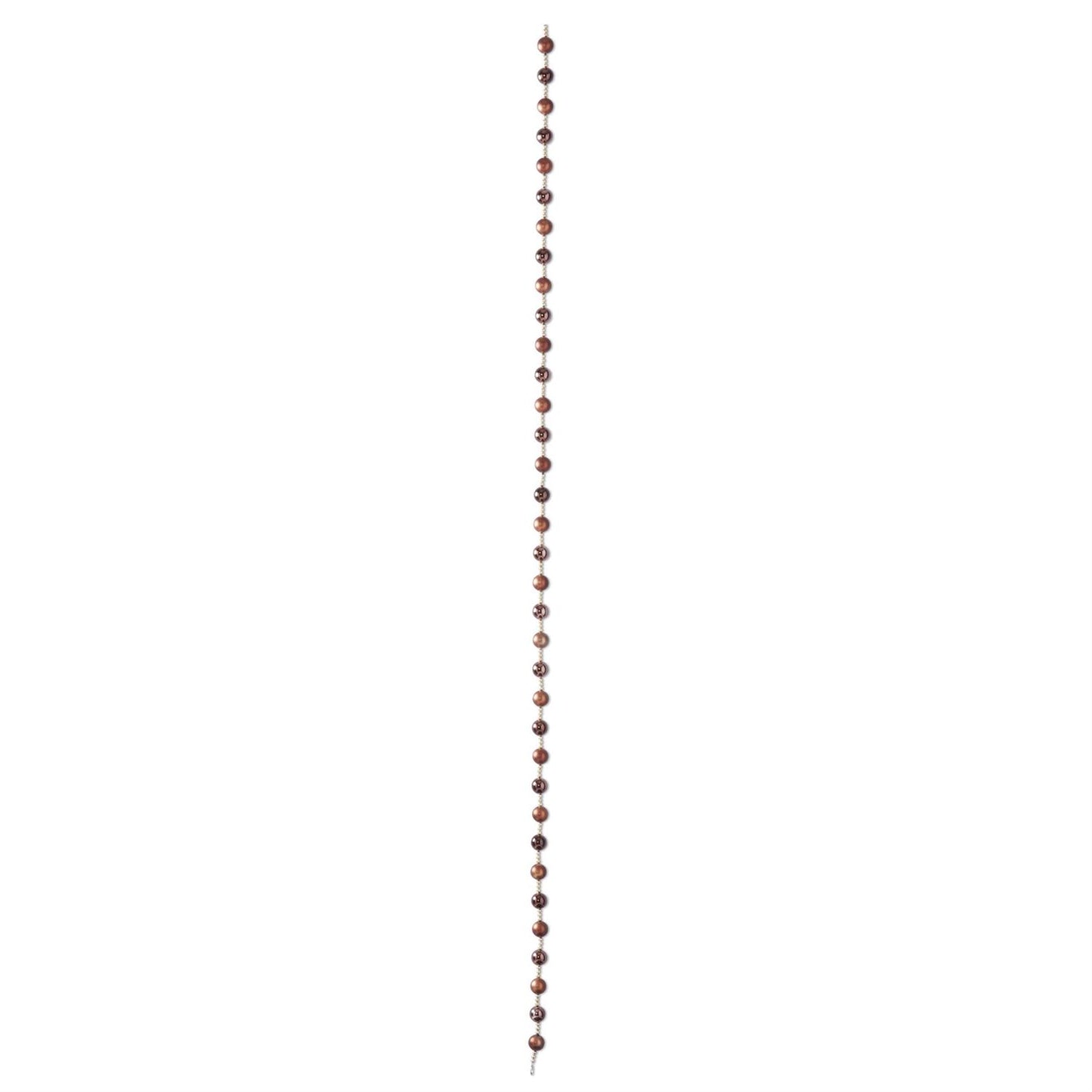 72" Copper Ball & Gold Pearl Garland