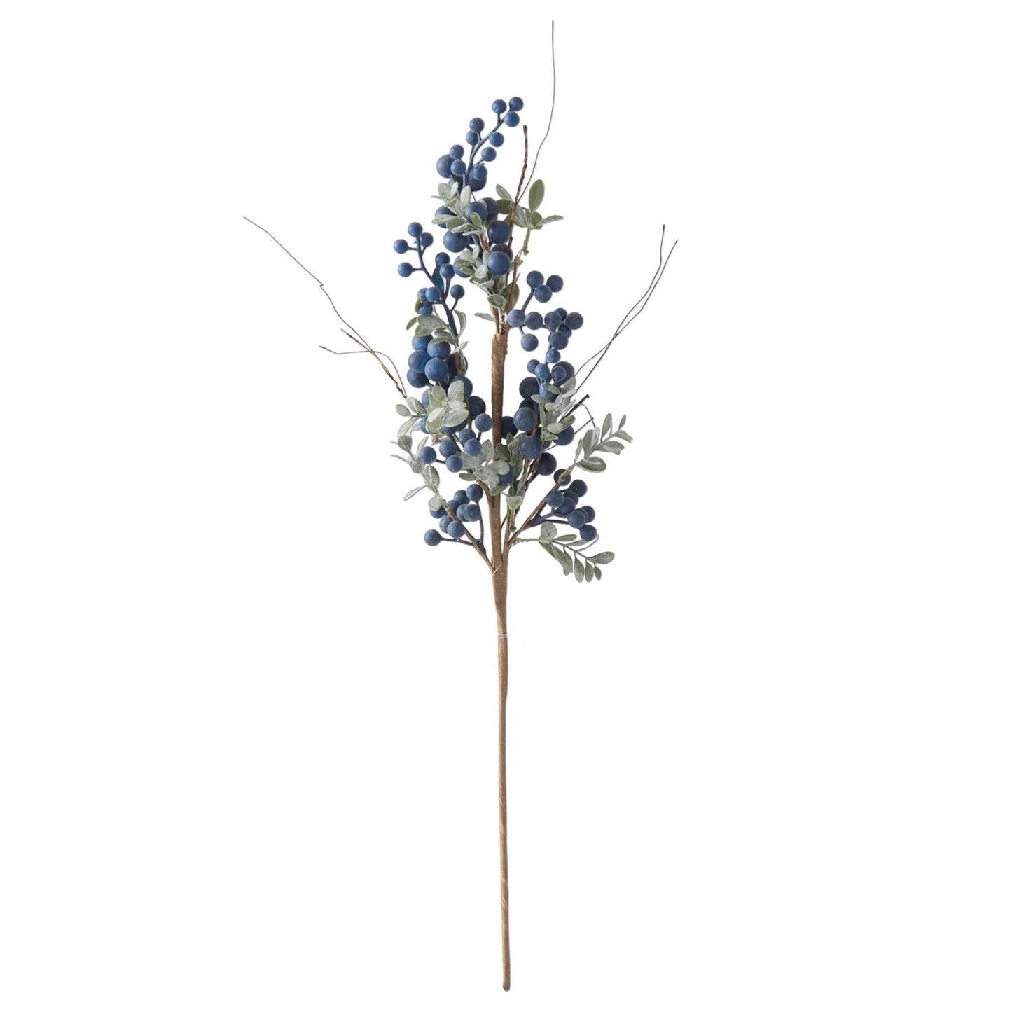 28" Blue Grape Berry Stem